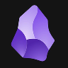 Obsidian logo