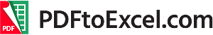 PDFtoExcel.com logo